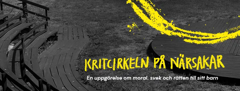Föreställningen Kritcirkeln vid Närsakar på Gotland